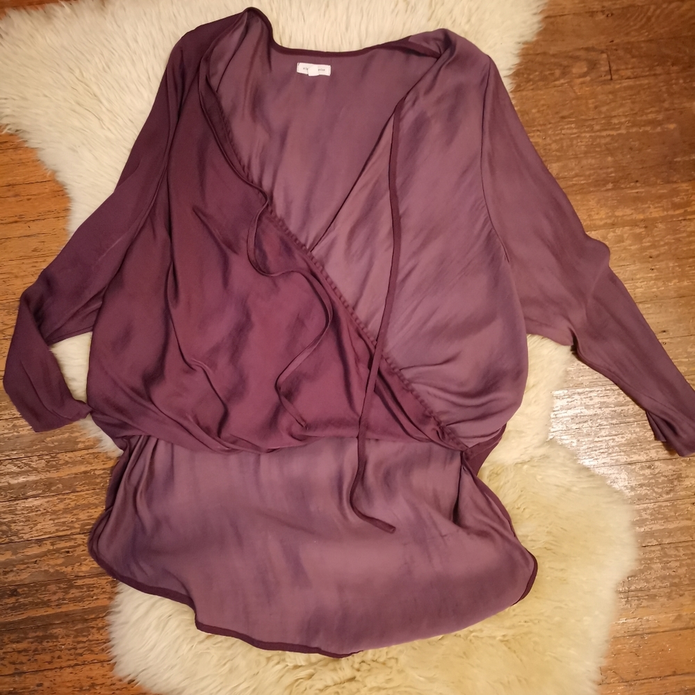 Silence and Noise wrap style top
